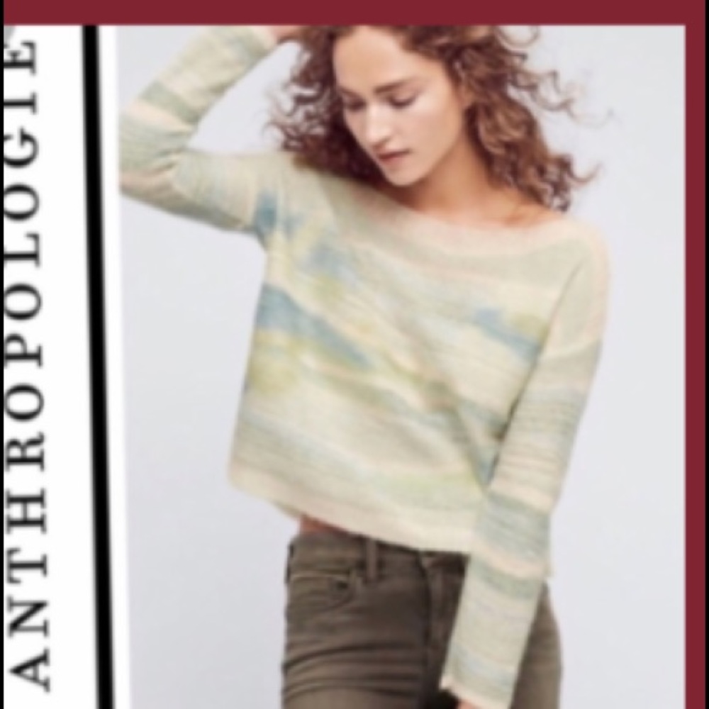Anthropologie Troubadour wool pullover sweater.